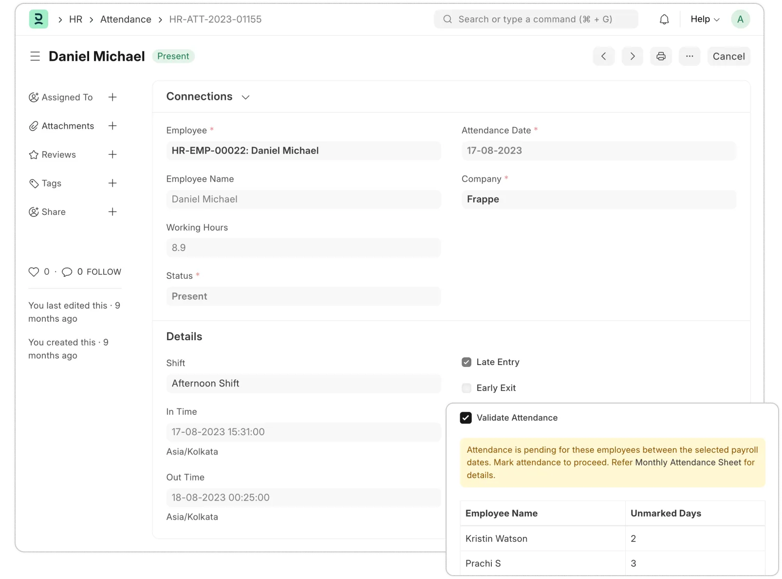 Automatická dochádzka v súlade s mzdami