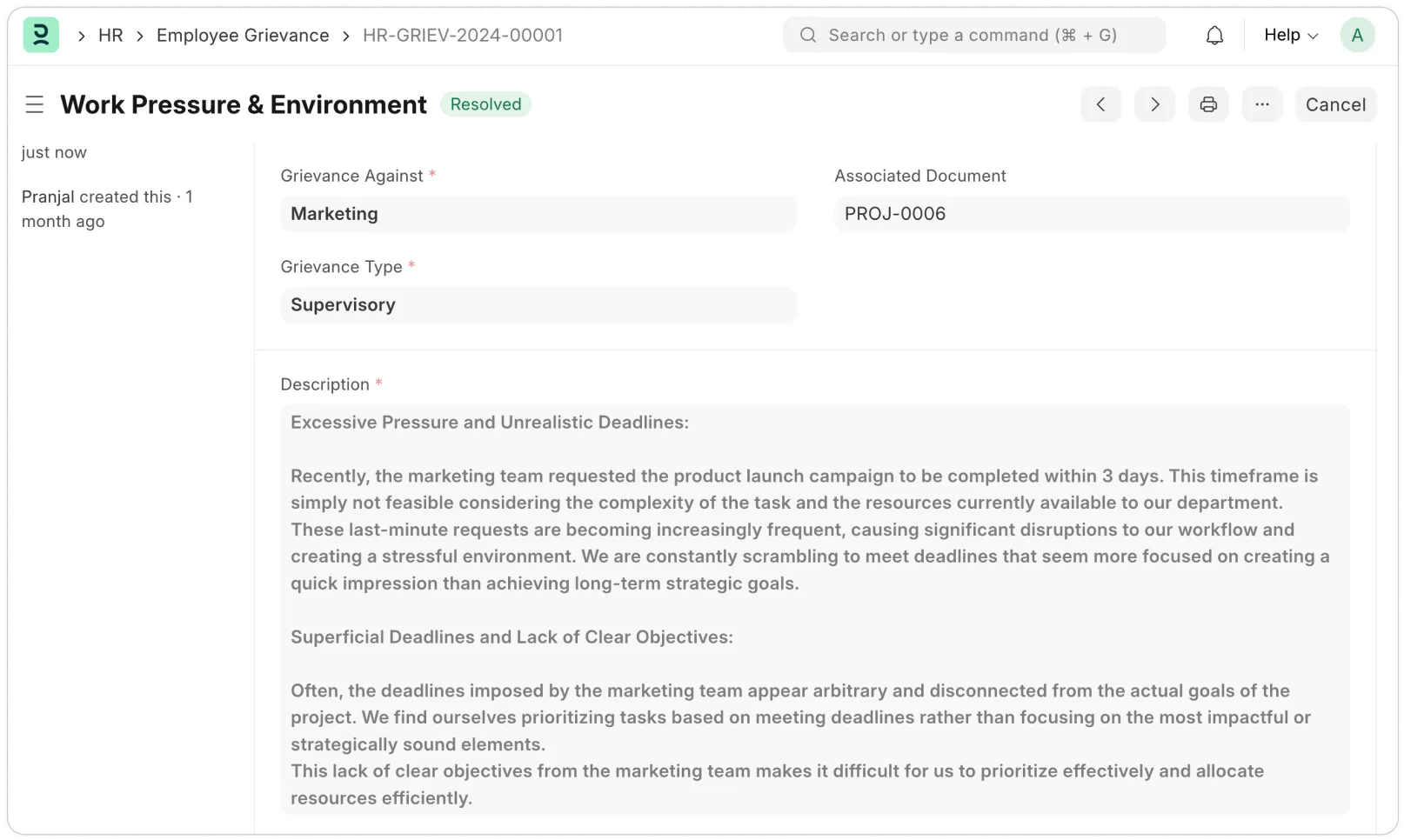 Evidence sťažností