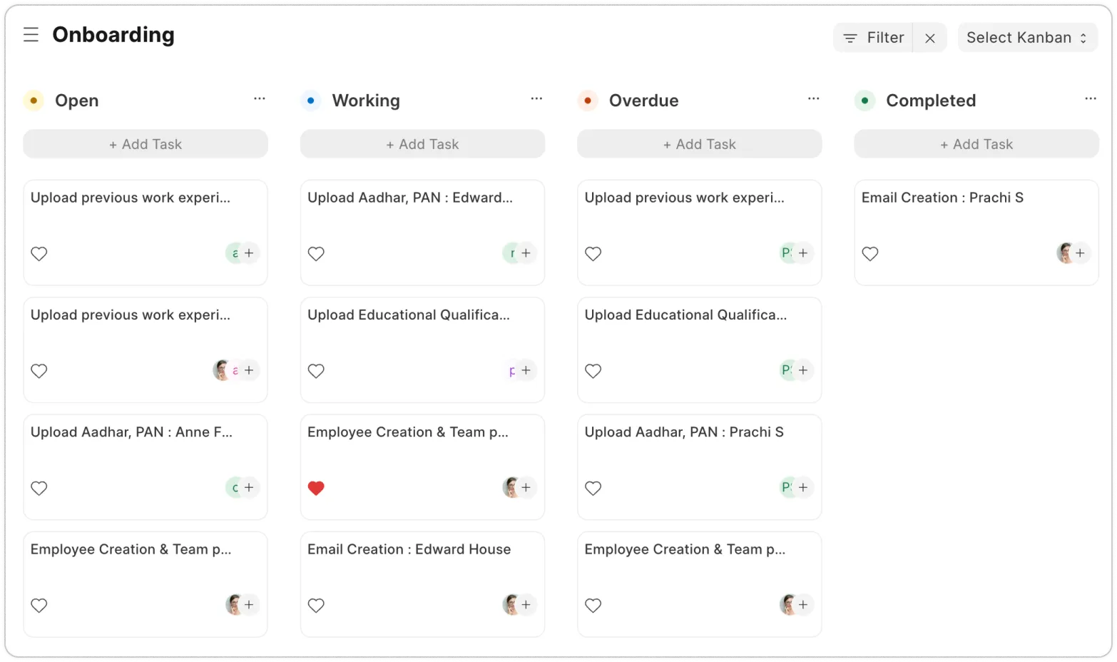 Onboarding zamestnancov